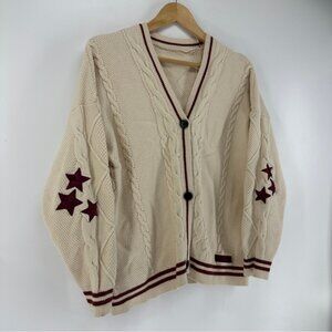 Taylor Swift Folklore INSPIRED Star Knit Cardigan